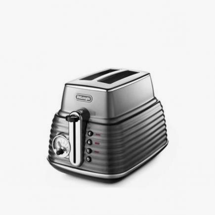 Delonghi Scultura 2 Slice Toaster Grey TheLovely